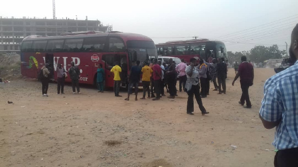 Menzgold customers storm NAM 1’s house in buses