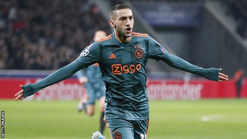 Hakim Ziyech: Chelsea reach agreement to sign Ajax winger