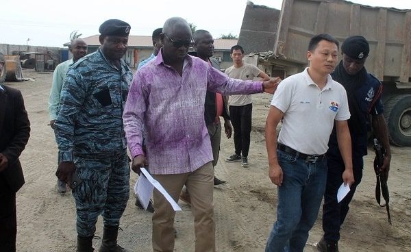 Chinese Arrested For Operating Quarry Illegally