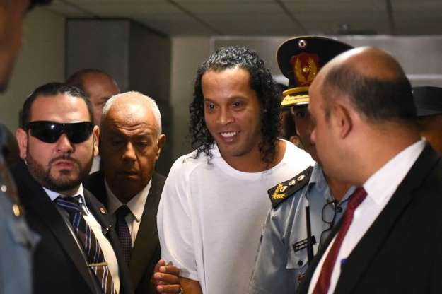 Ronaldinho could face six months behind bars after being arrested in Paraguay