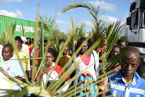 Christians mark Palm Sunday as half of the world is on lockdown