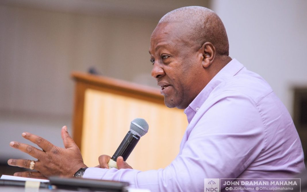 Project peak of infections – Mahama urges gov’t