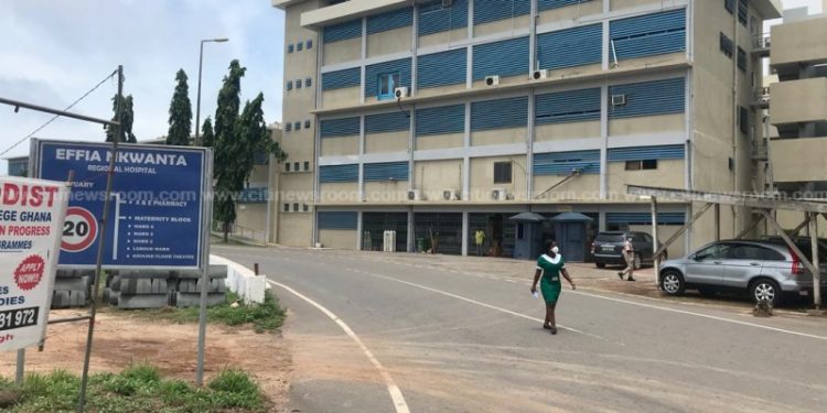 Effia-Nkwanta Hospital closes down three units after staff member tests positive for COVID-19