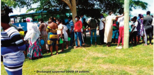 Pentecost Isolation Centre: Jubilation as 200 suspected Covid-19 patients discharged