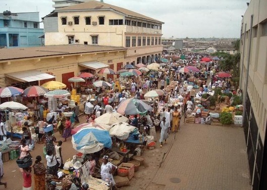 Persons without face masks denied access to Accra’s Central Business District