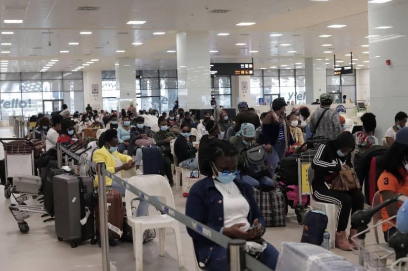 COVID-19: More than 200 Ghanaians return home from Lebanon