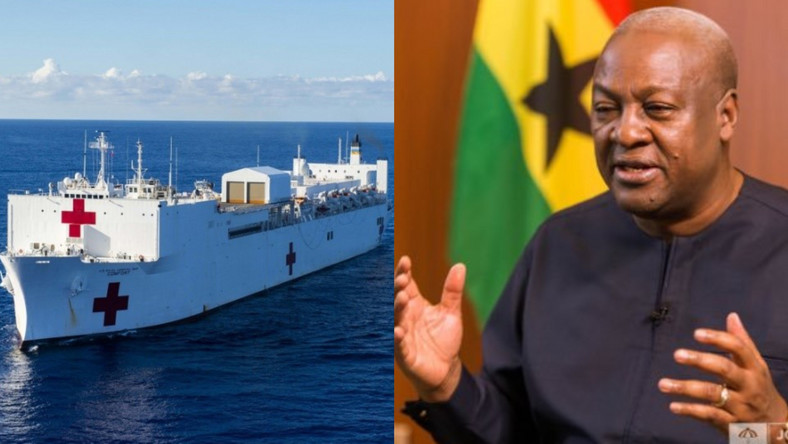 Mahama promises to build hospital ship if he wins 2020 election