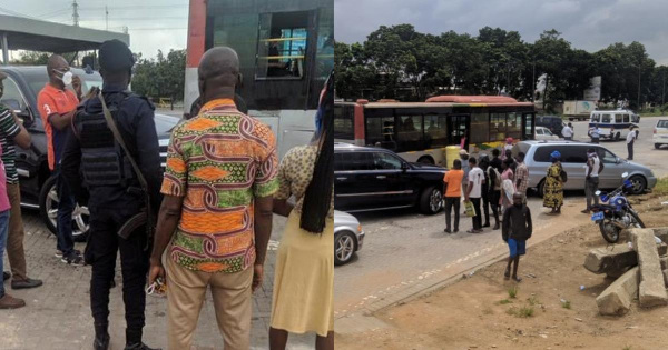 The driver of Metro Mass Transit (MMT) has found himself in serious trouble after “scratching” the car of Kennedy Agyapong.