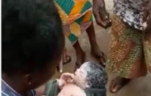 Woman dumps beautiful baby at toilet facility moments after delivery