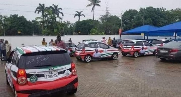 See The Fleet of Cars John Mahama Donates to NDC -PHOTO