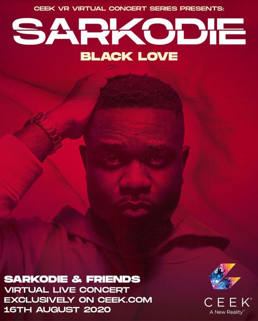 Sarkodie To Host “Black Love Virtual Concert” In August