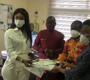 Becca donates medical equipment to public hospitals on her birthday