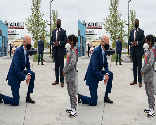 This Is Why Joe Biden Knelt Before Don Little In USA
