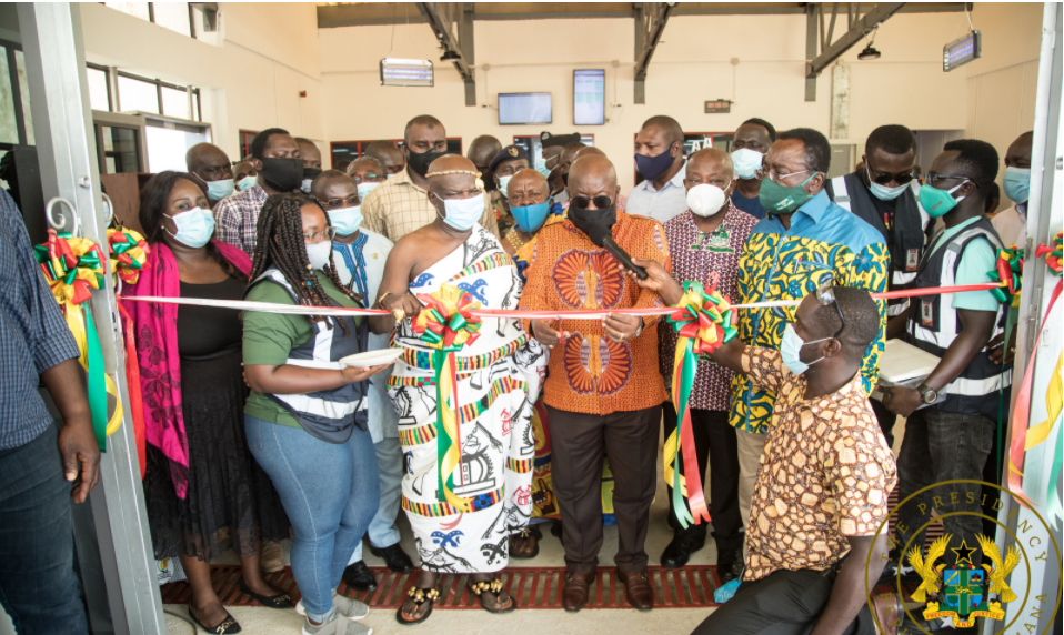 President Akufo-Addo commissions 4th Medical Drone Distribution Centre in Sefwi Wiawso