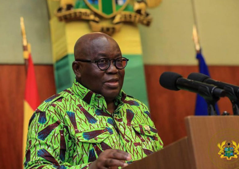 Akufo-Addo presents first list of ministers for his second term to parliament