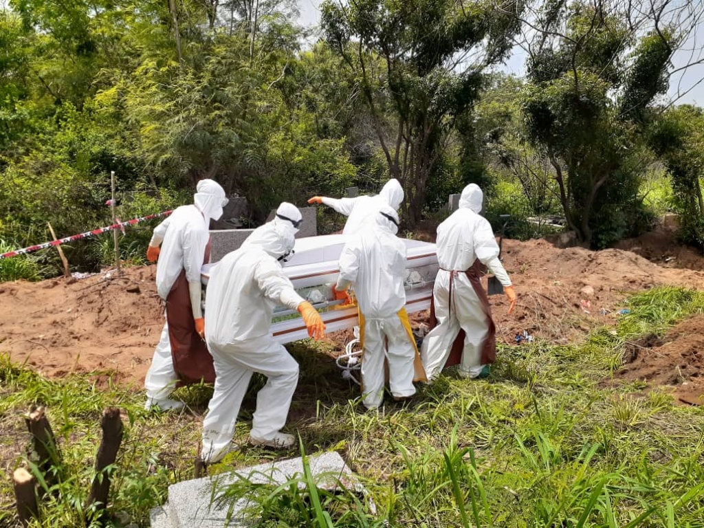 COVID-19 burial team complains over lack of resources