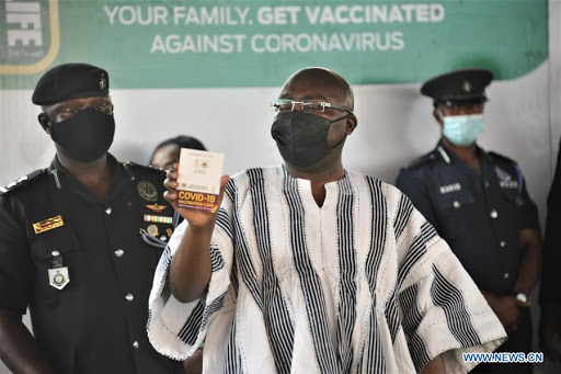 Ghana's COVID-19 vaccination drive gets underway